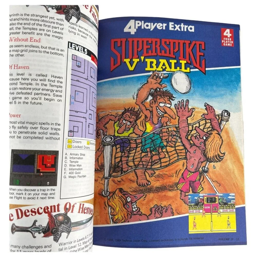 Nintendo Power Strategy Guide Vol. 33 4-Player Extra Team Up Official Strategies